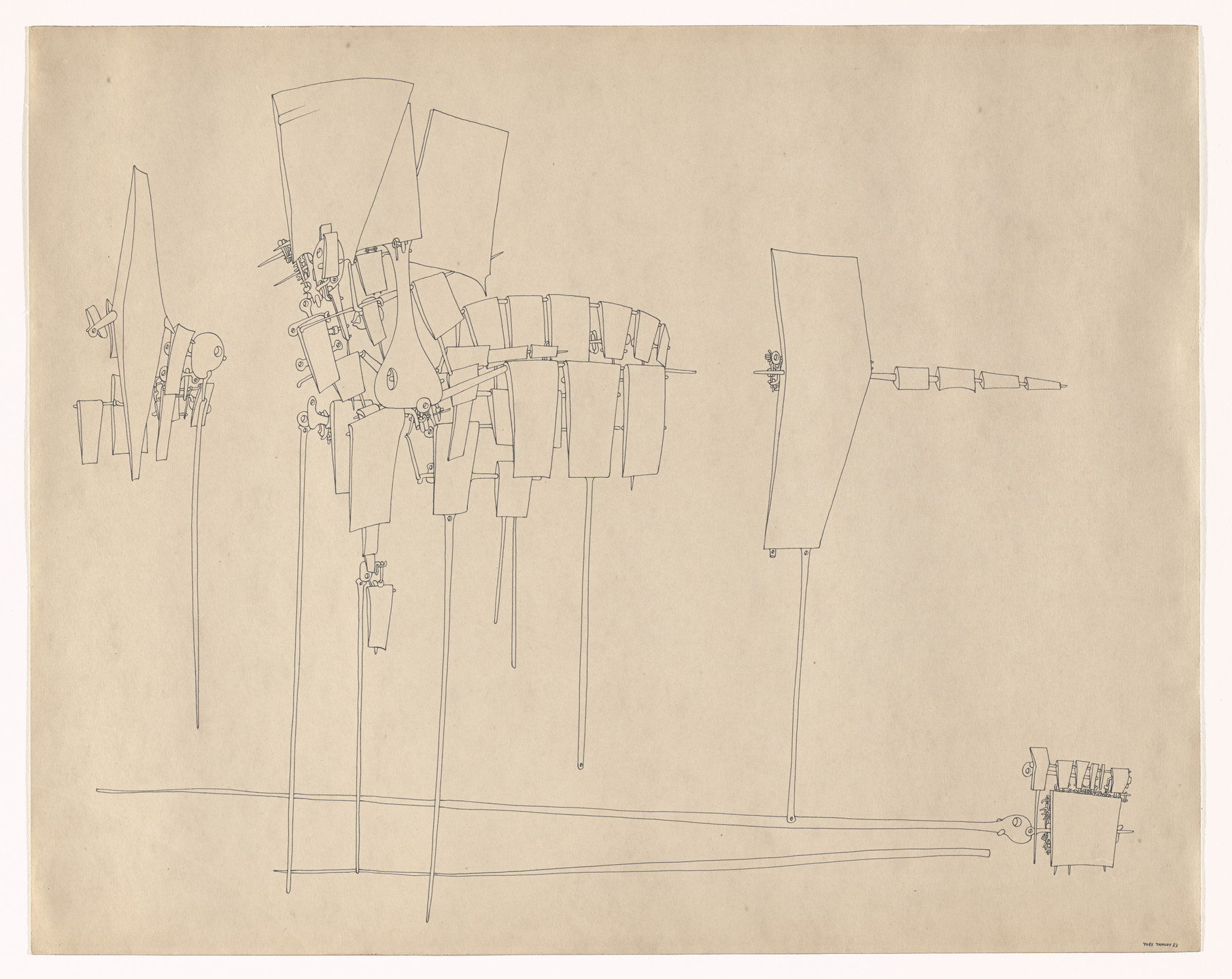 Yves Tanguy. Untitled. 1953