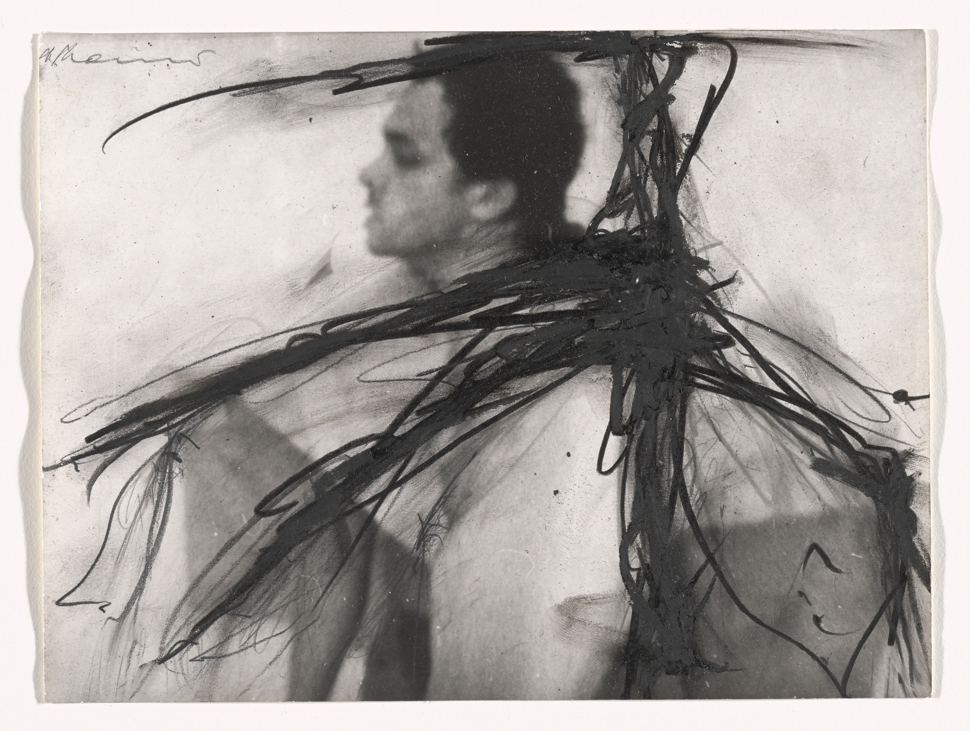 Arnulf Rainer. Untitled (Kleinzeug #45). (1974)