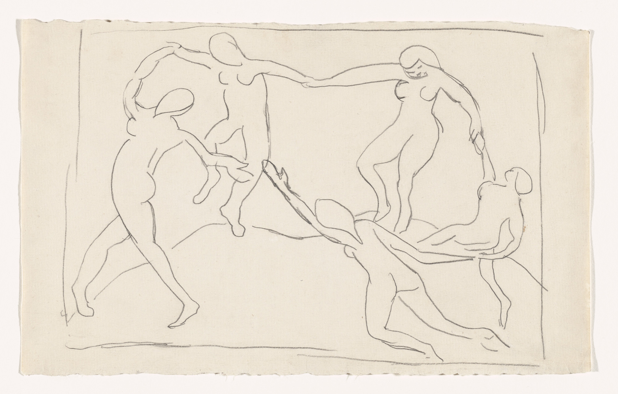 Henri Matisse. Study after Dance (I). c. 1909
