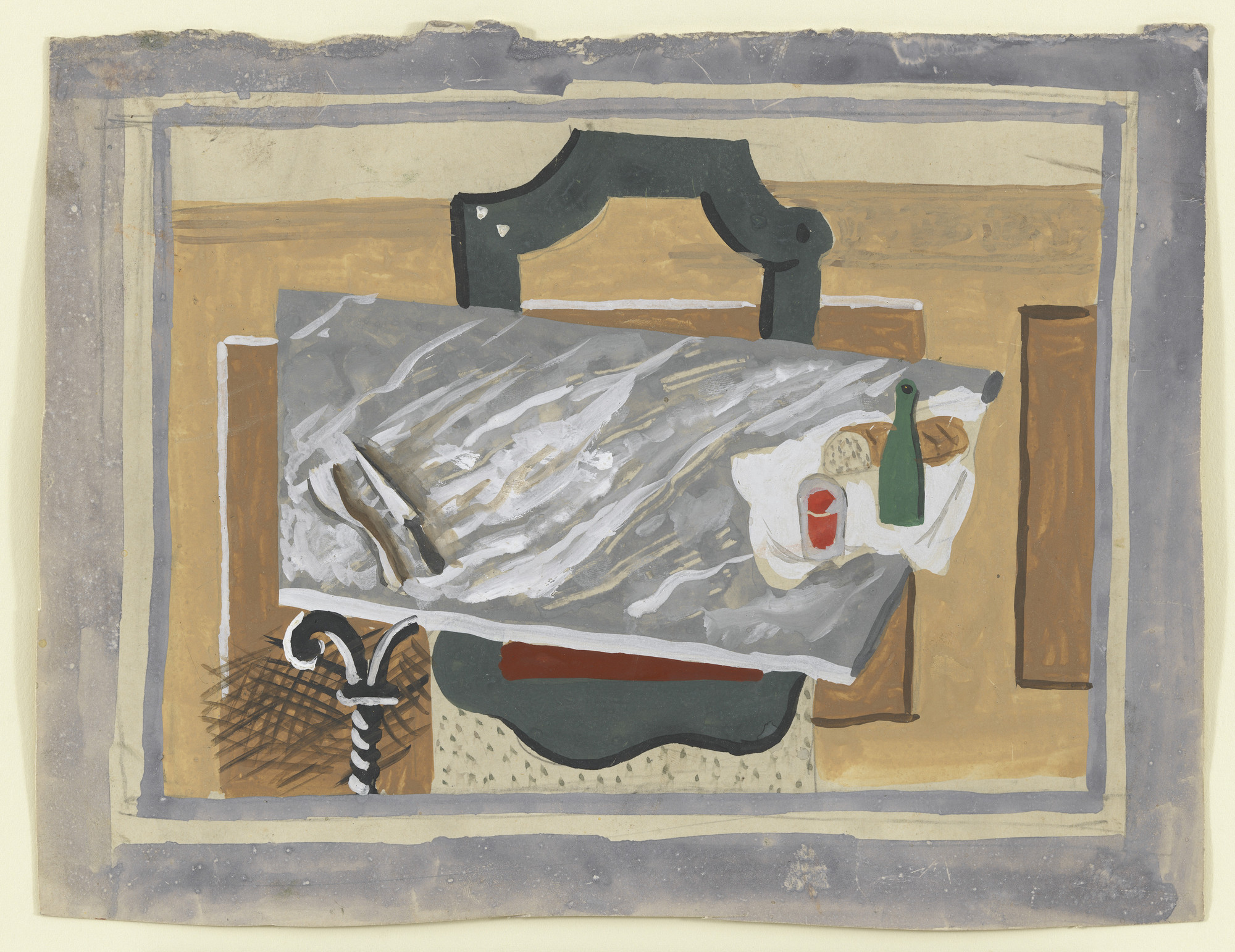 Pavel Tchelitchew. .a) Still Life .b) Untitled