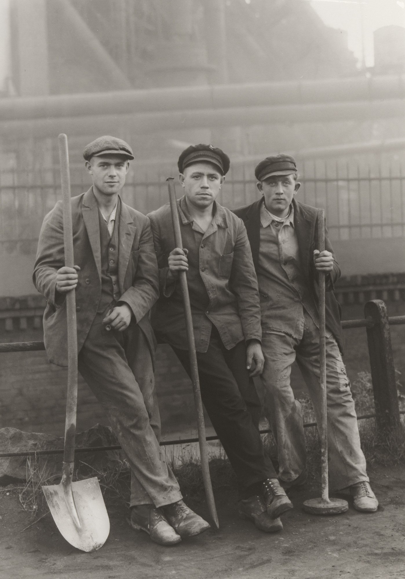 August Sander. Workmen in the Ruhr