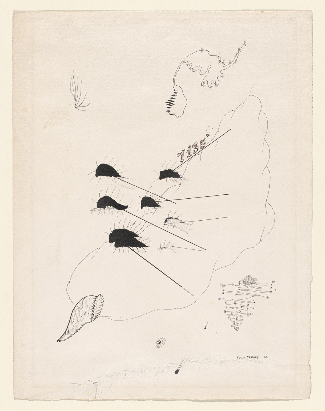 Yves Tanguy. Untitled. 1926
