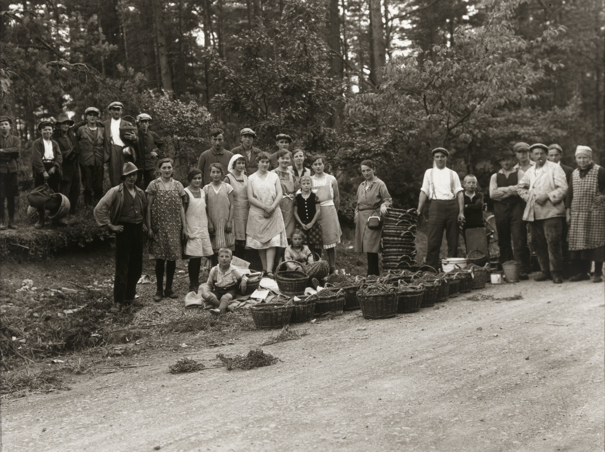 August Sander. Blueberry Picking