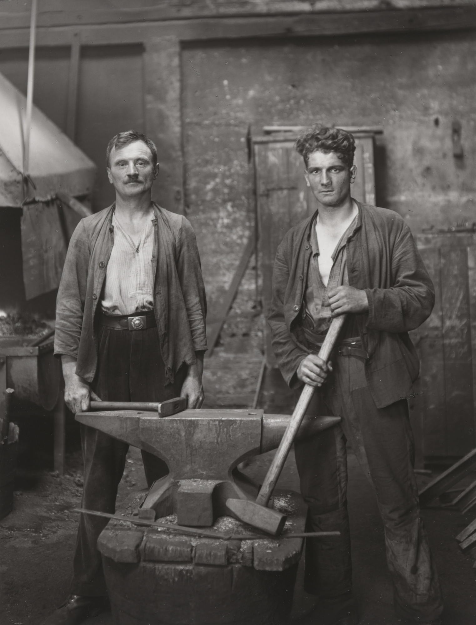 August Sander. Blacksmiths