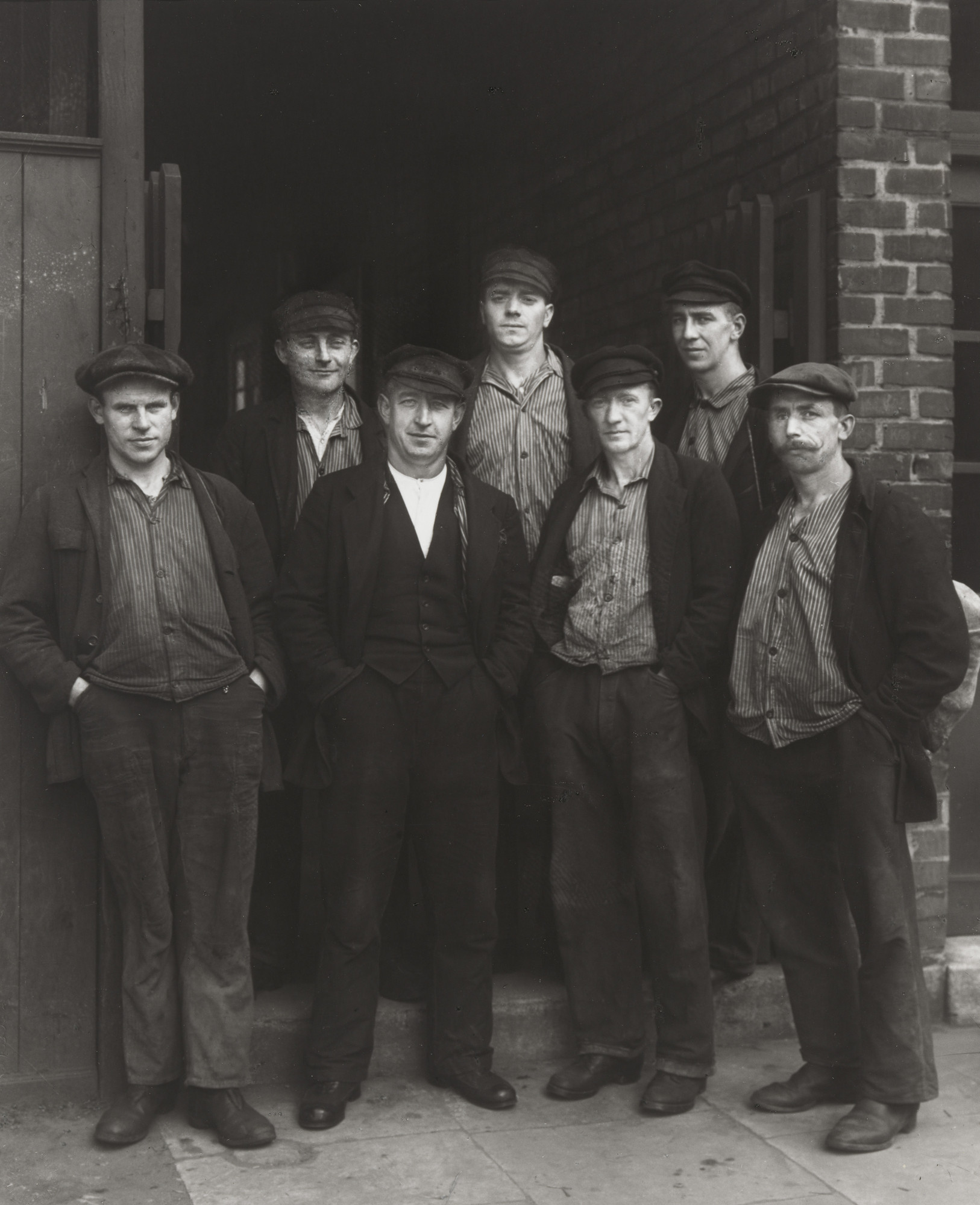 August Sander. Dock Workers. c. 1929 | MoMA