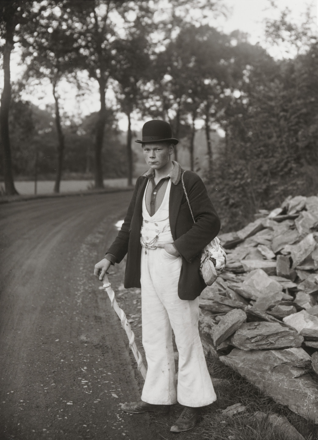 August Sander. Itinerant Mason. c. 1927 | MoMA