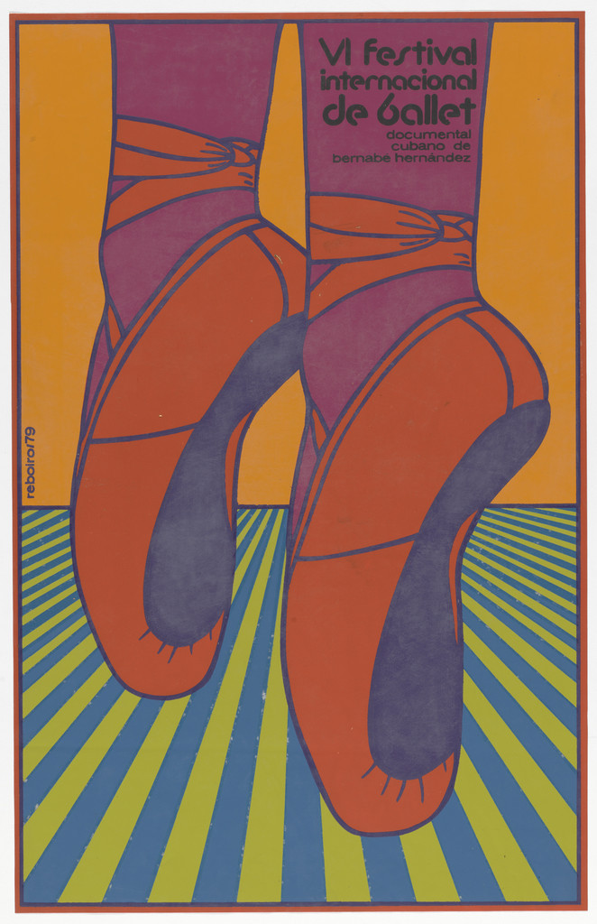 VI internacional festival de ballet (6th international ballet festival) (Poster for the documentary film by Bernabé Hernández)