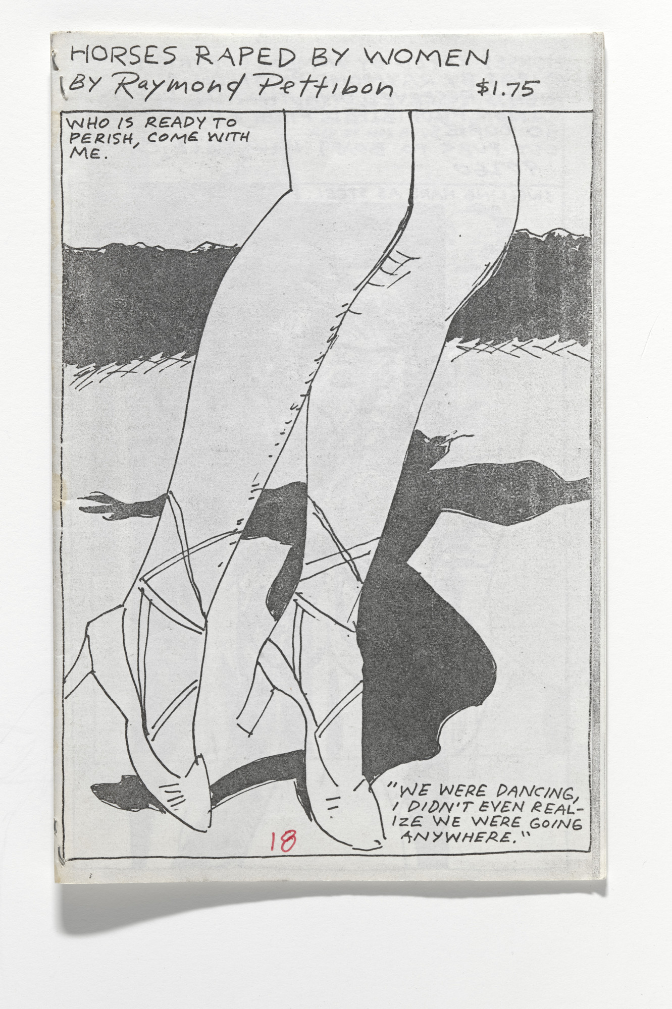 Raymond Pettibon. Horses Raped by Women