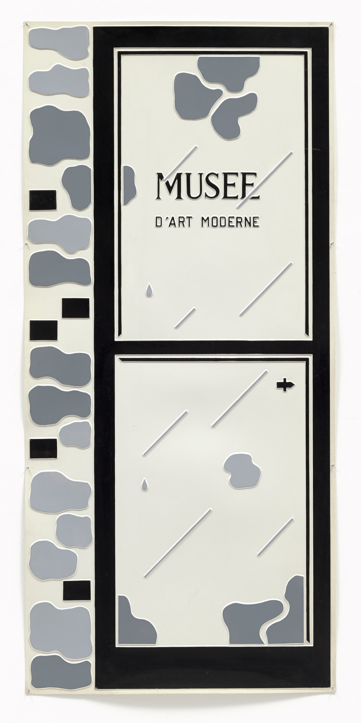 Marcel Broodthaers. Museum of Modern Art. The Eagles. 19th-Century Section (Musée d'Art Moderne. Les Aigles. Section XIXe siècle). 1969