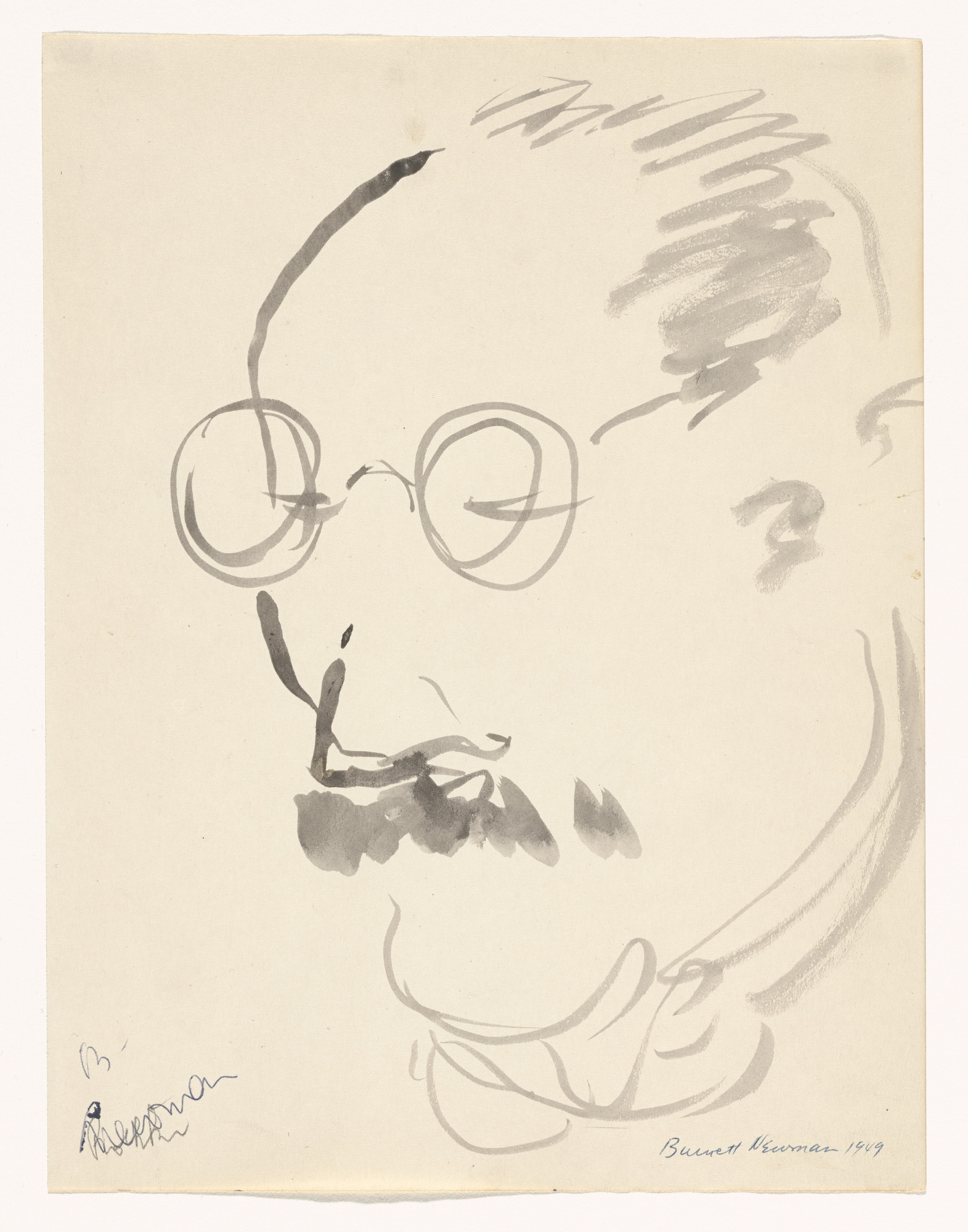 Barnett Newman. Rothko by Newman