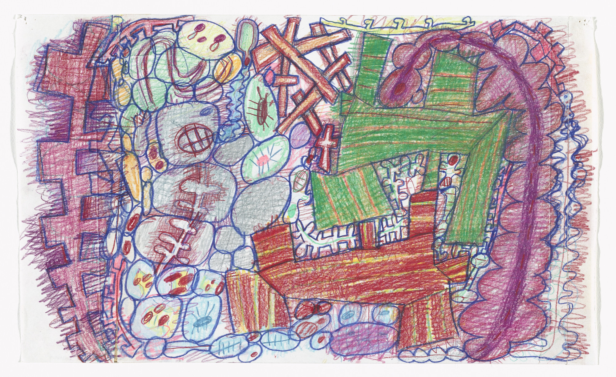 Elizabeth Murray. Study for Do the Dance