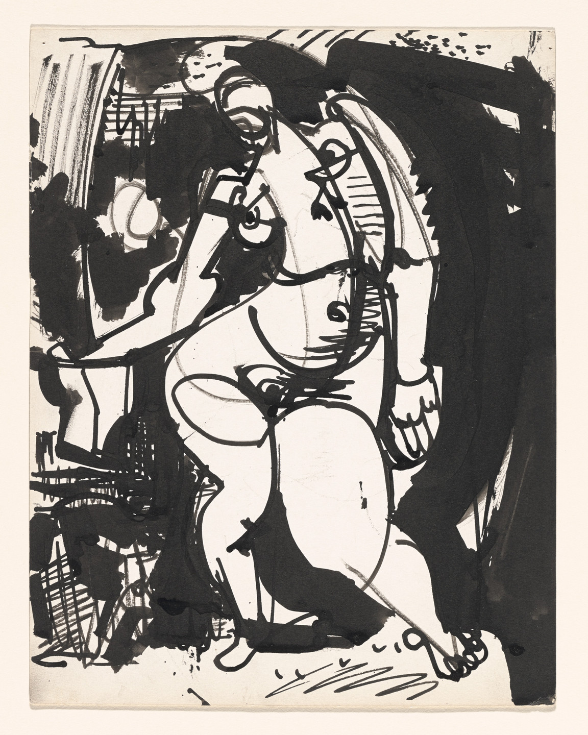 Hans Hofmann. Nude. 1935