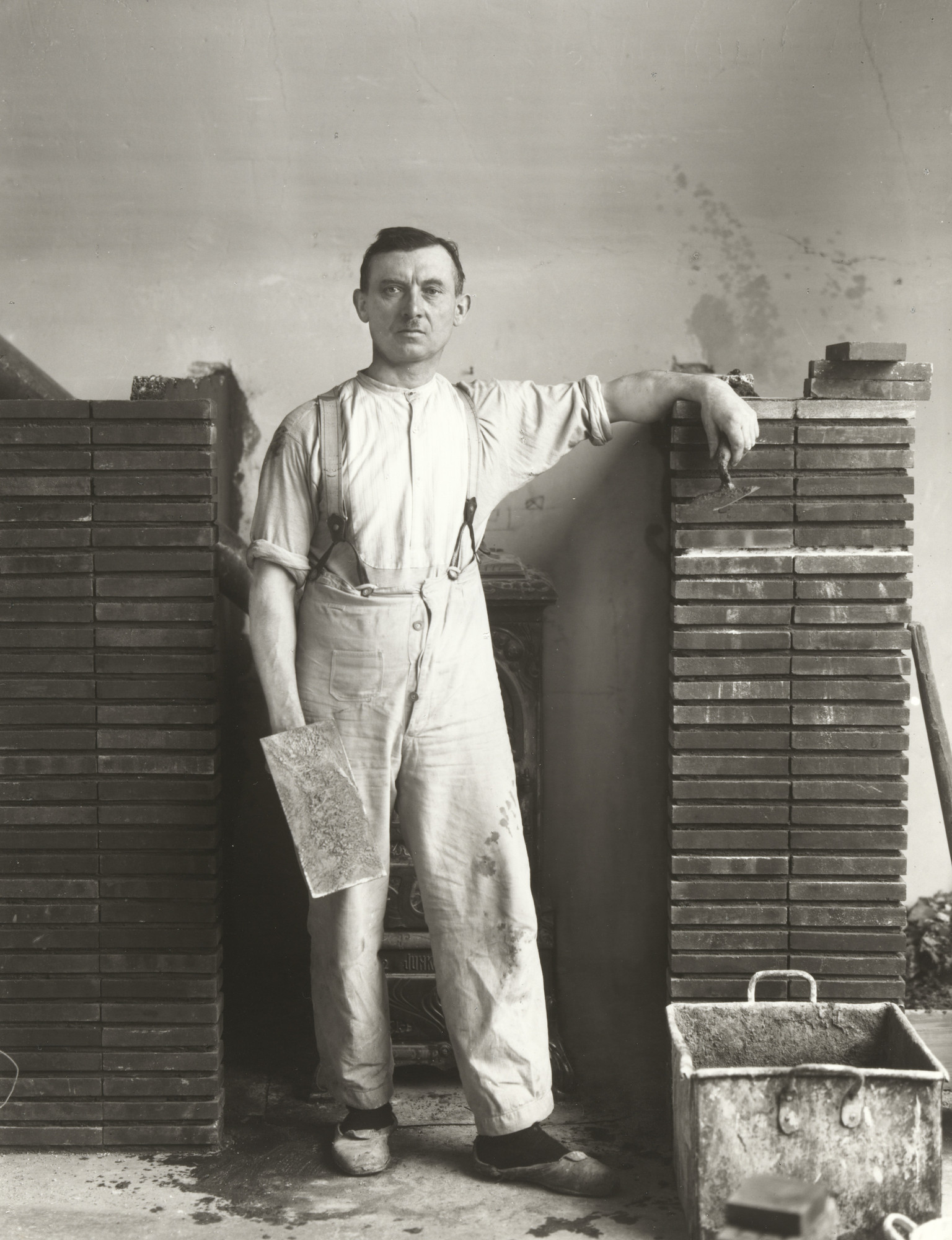 August Sander. Master Mason. 1926 | MoMA