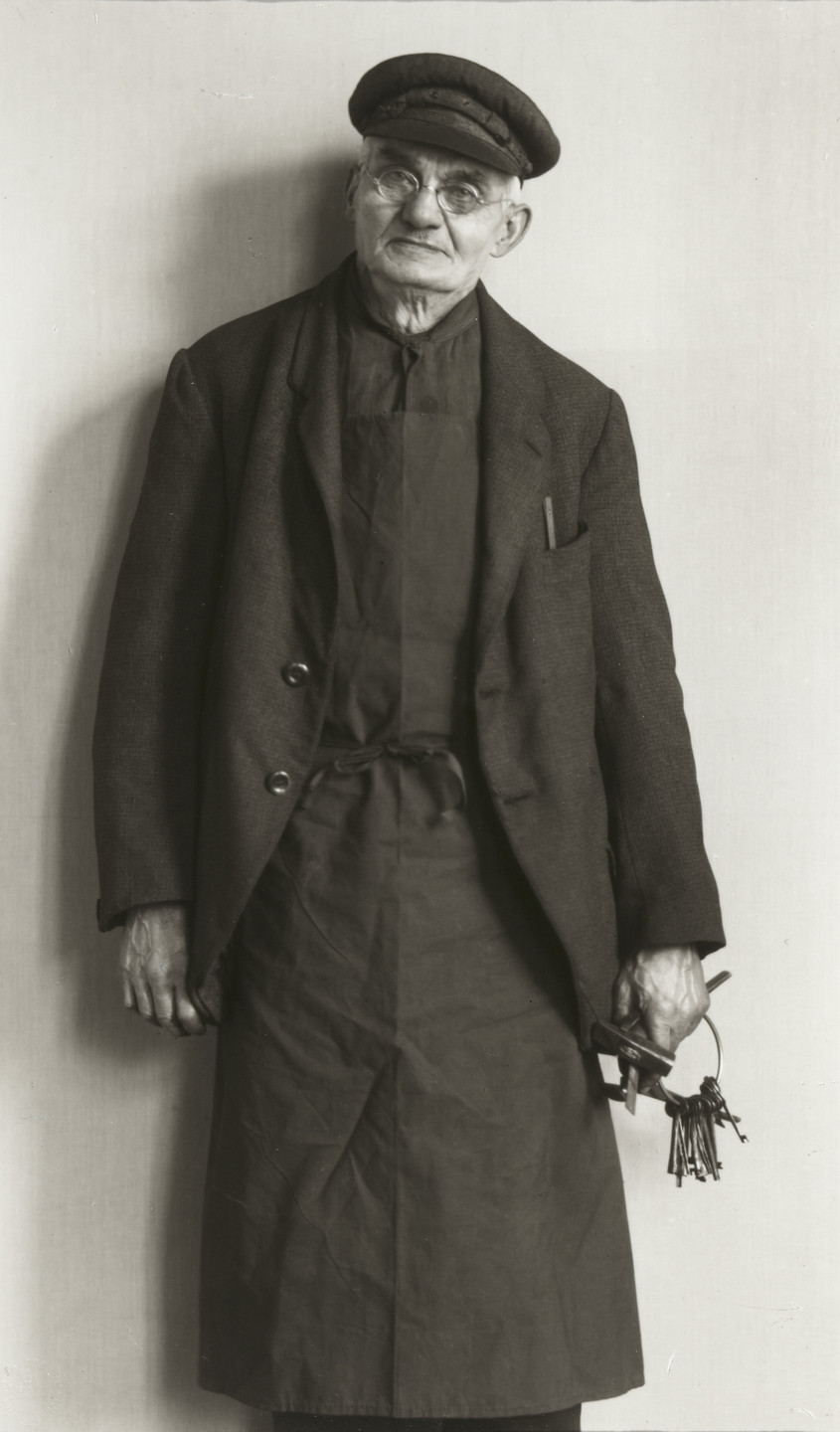 August Sander. Master Locksmith. 1928