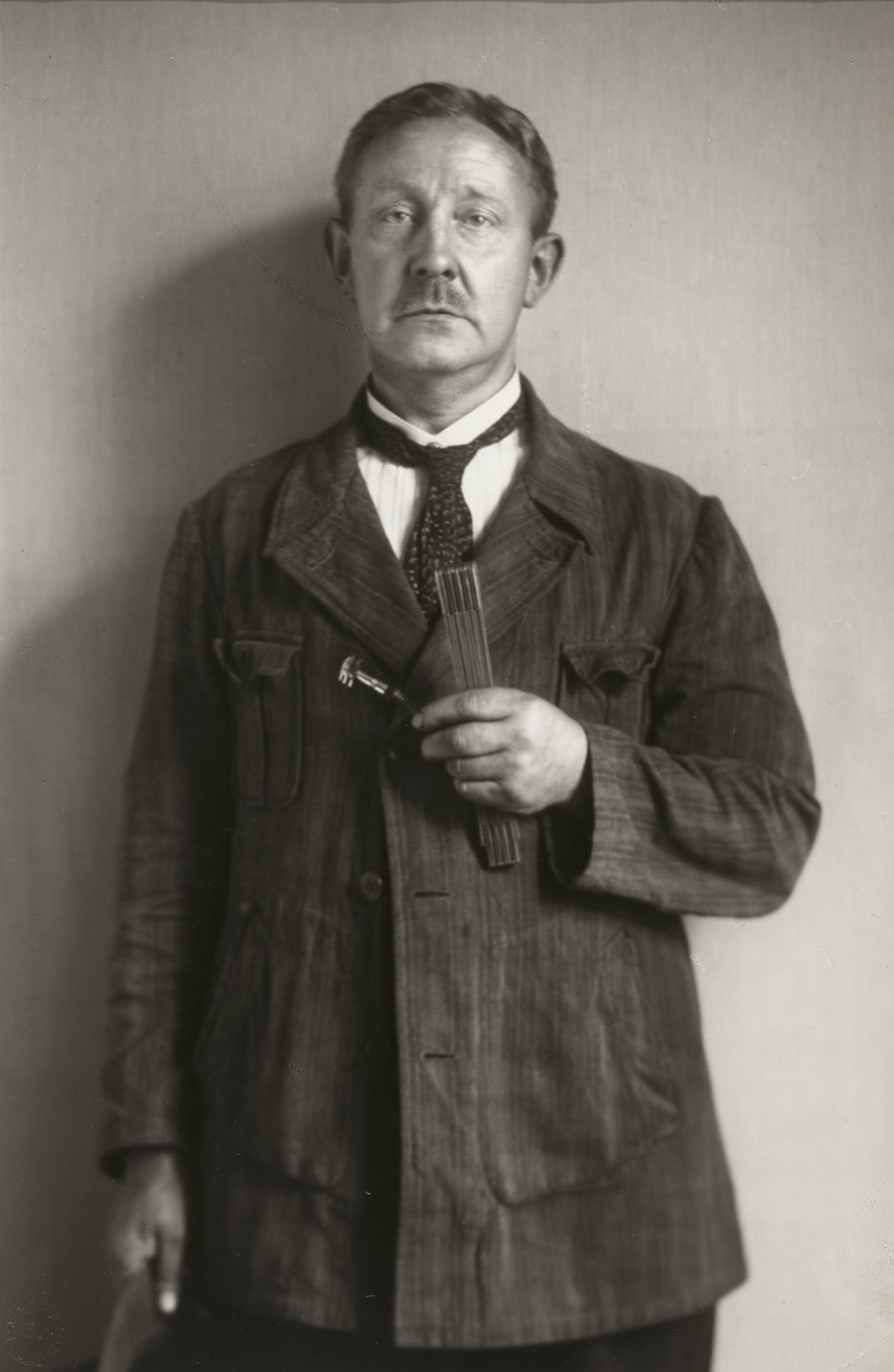 August Sander. Master Glazier. c. 1925