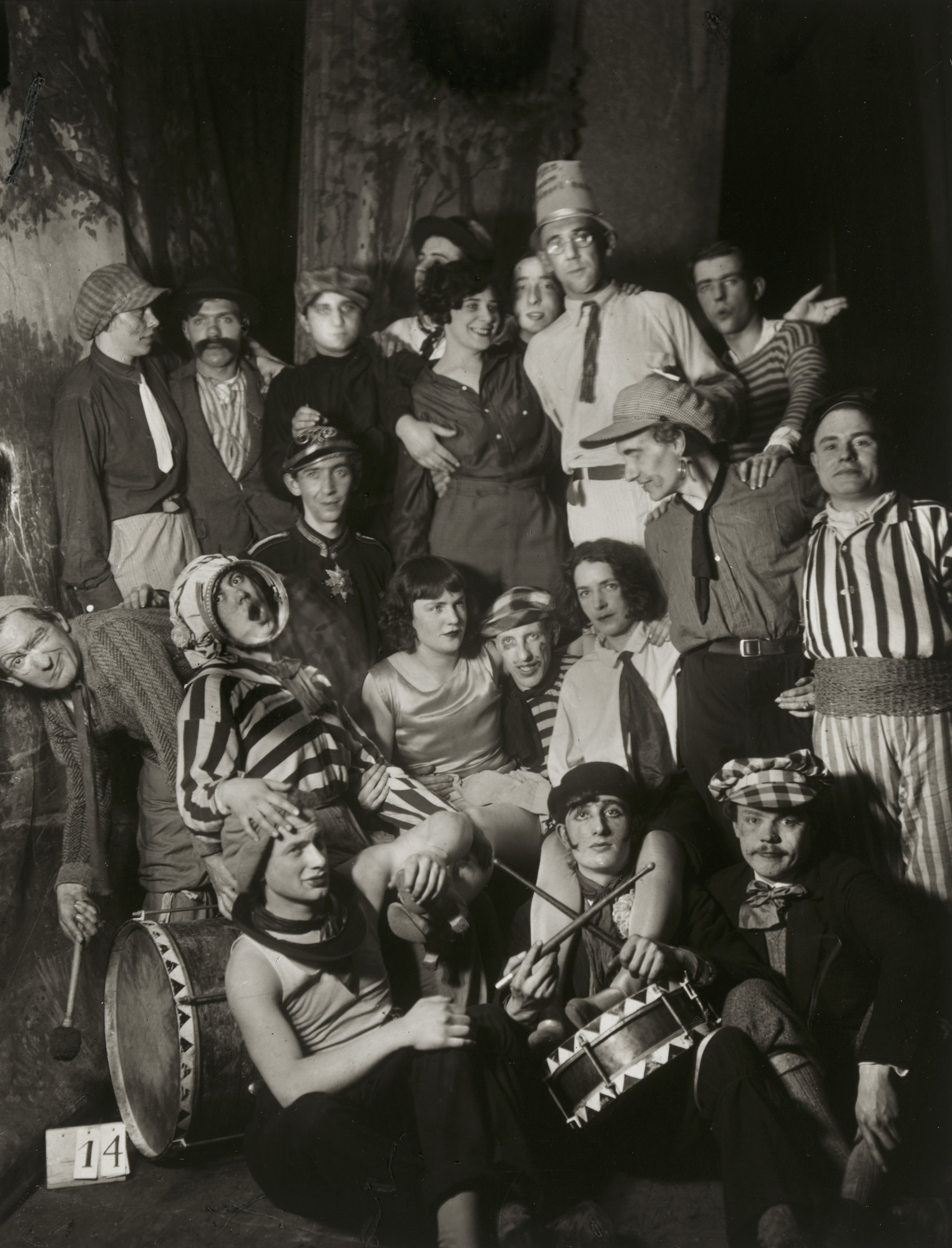 August Sander. Artists’ Carnival in Cologne