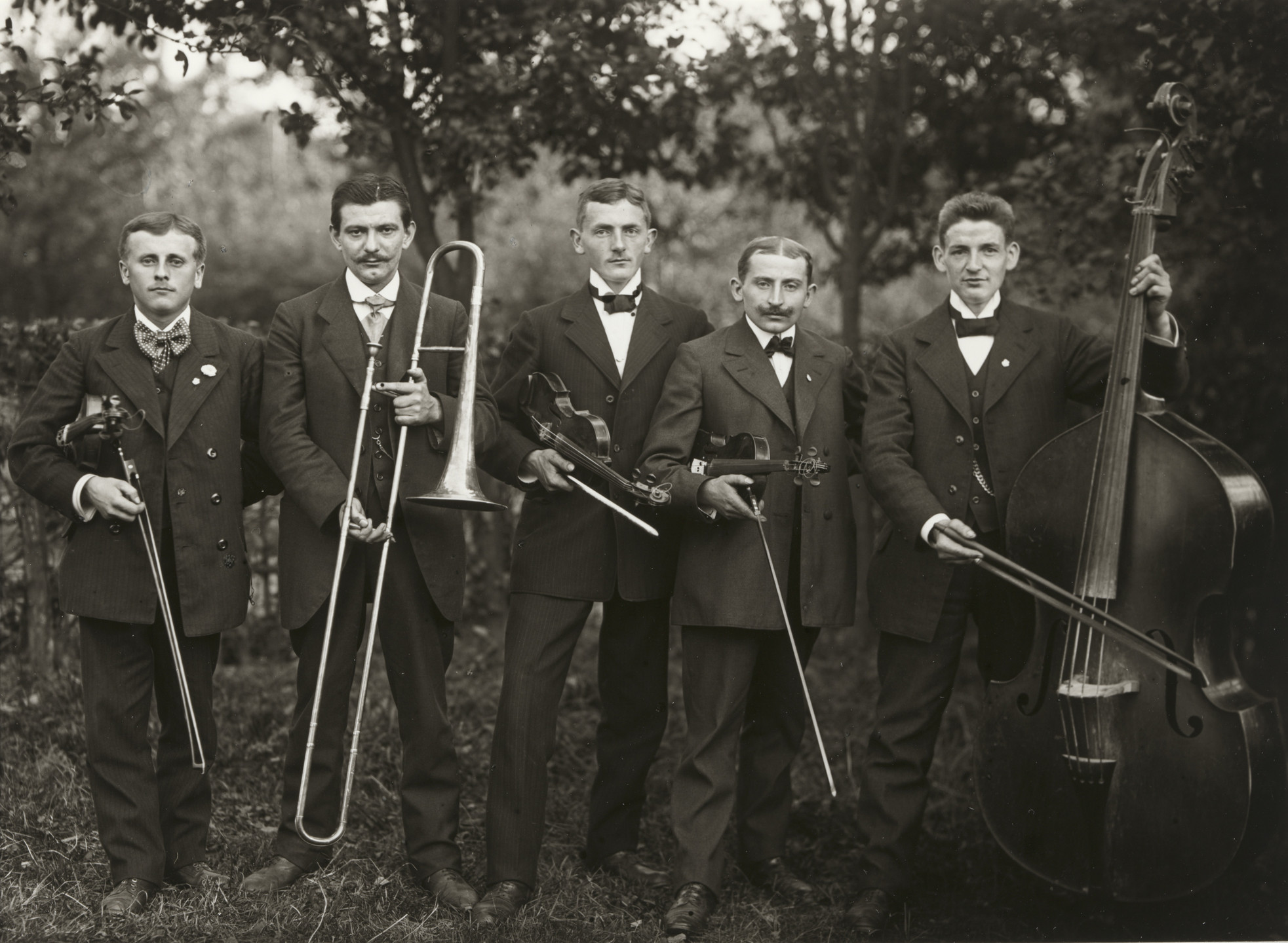 August Sander. Country Band. 1913