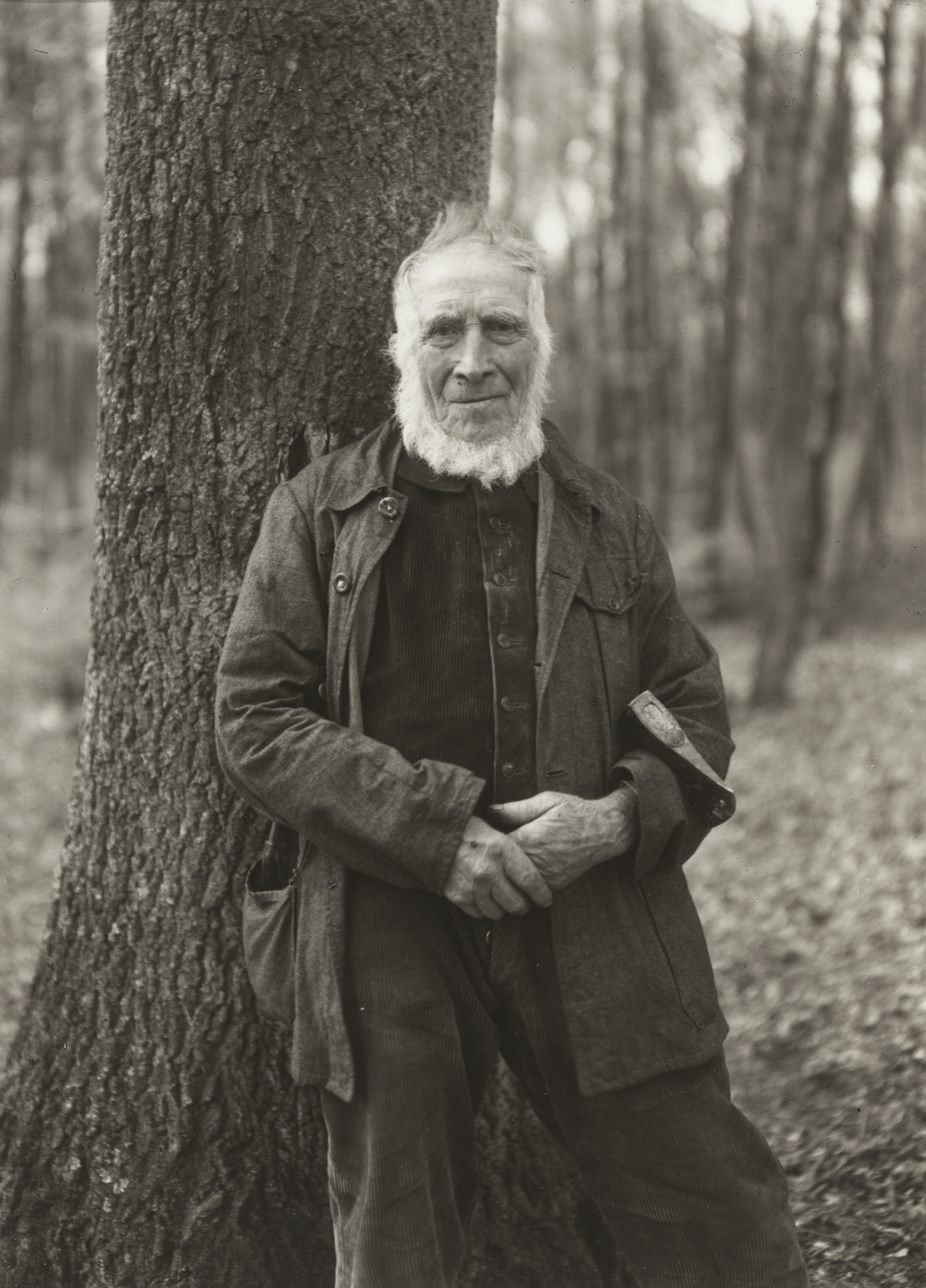 August Sander. Woodcutter
