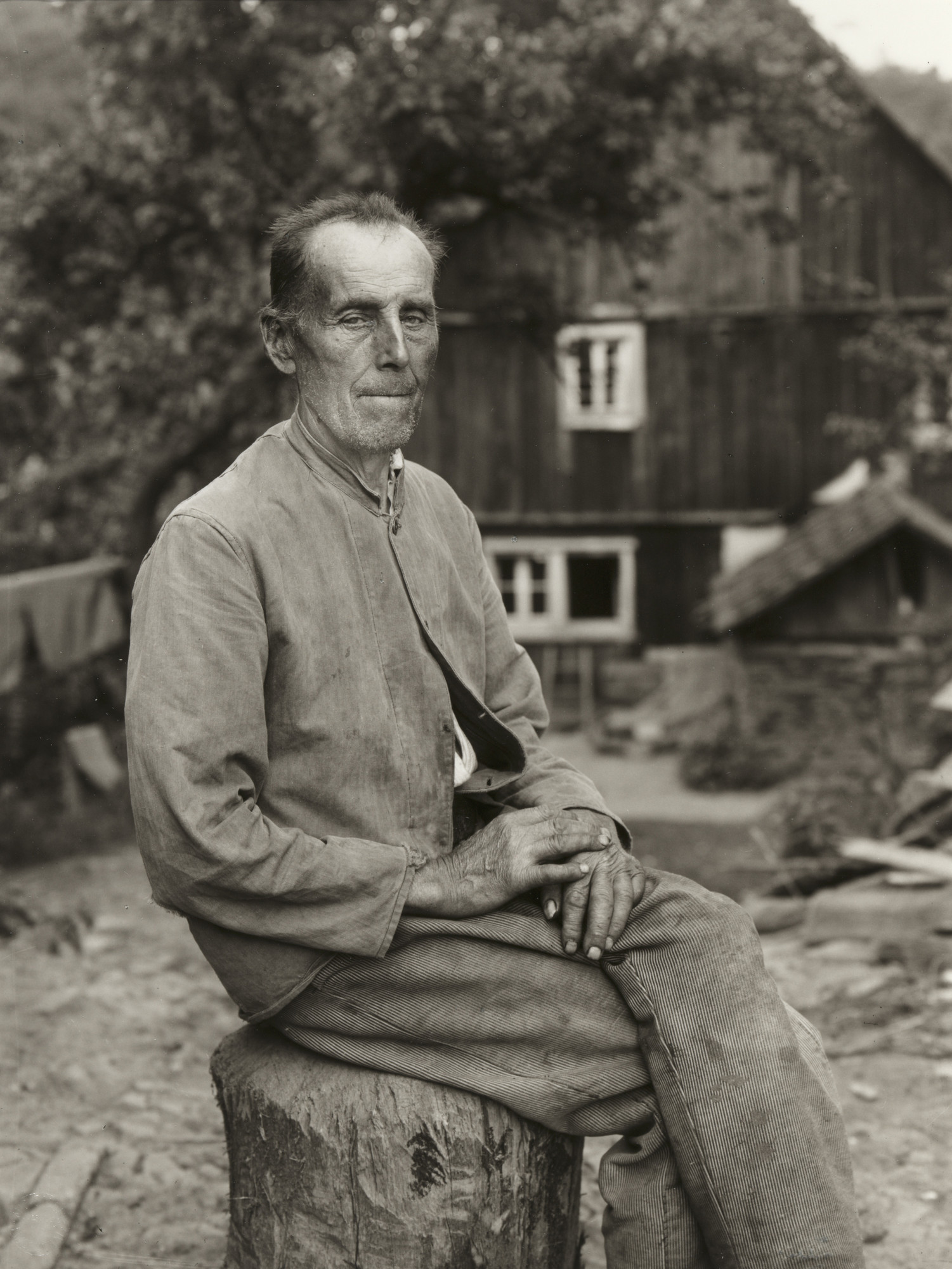 【Mr.frea 】August Sander August Sander. Farmer. 1931 | MoMA