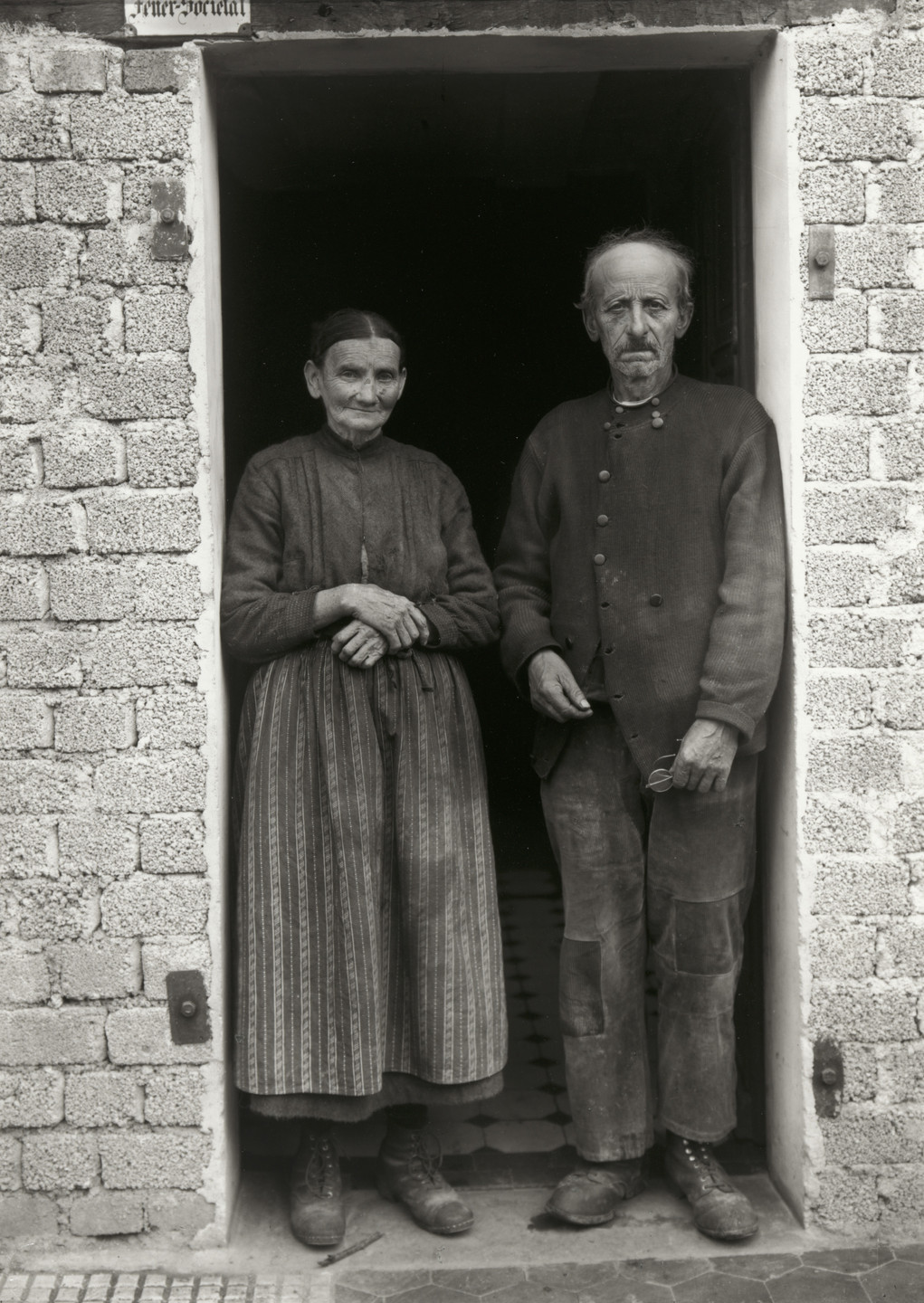August Sander. Farming Couple. c. 1932