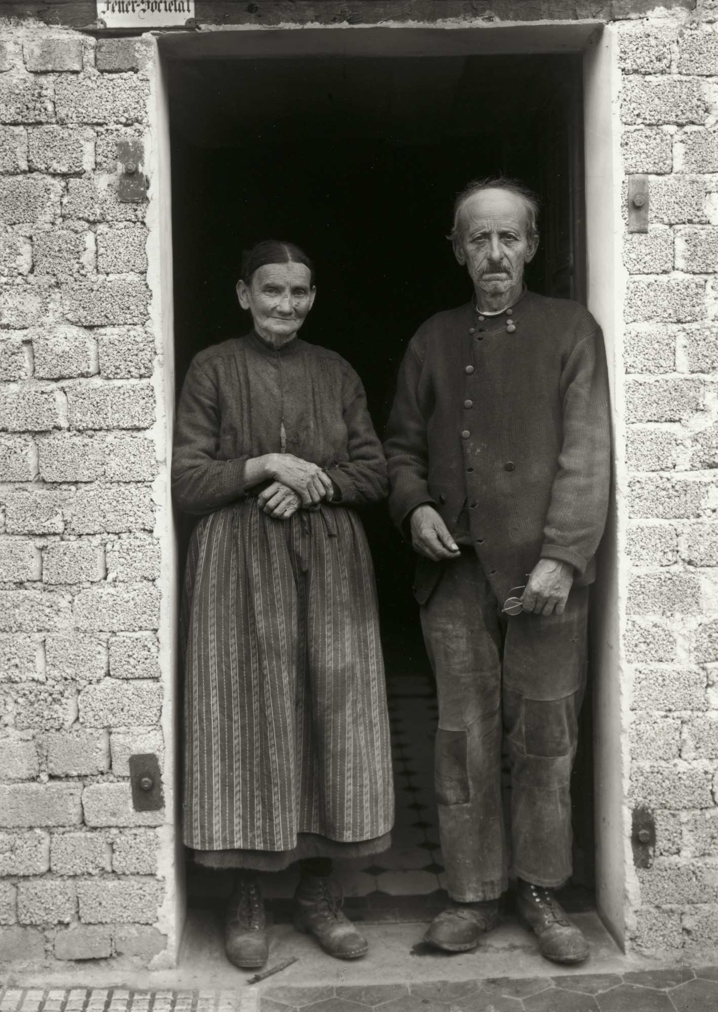 August Sander. Farming Couple. c. 1932 | MoMA