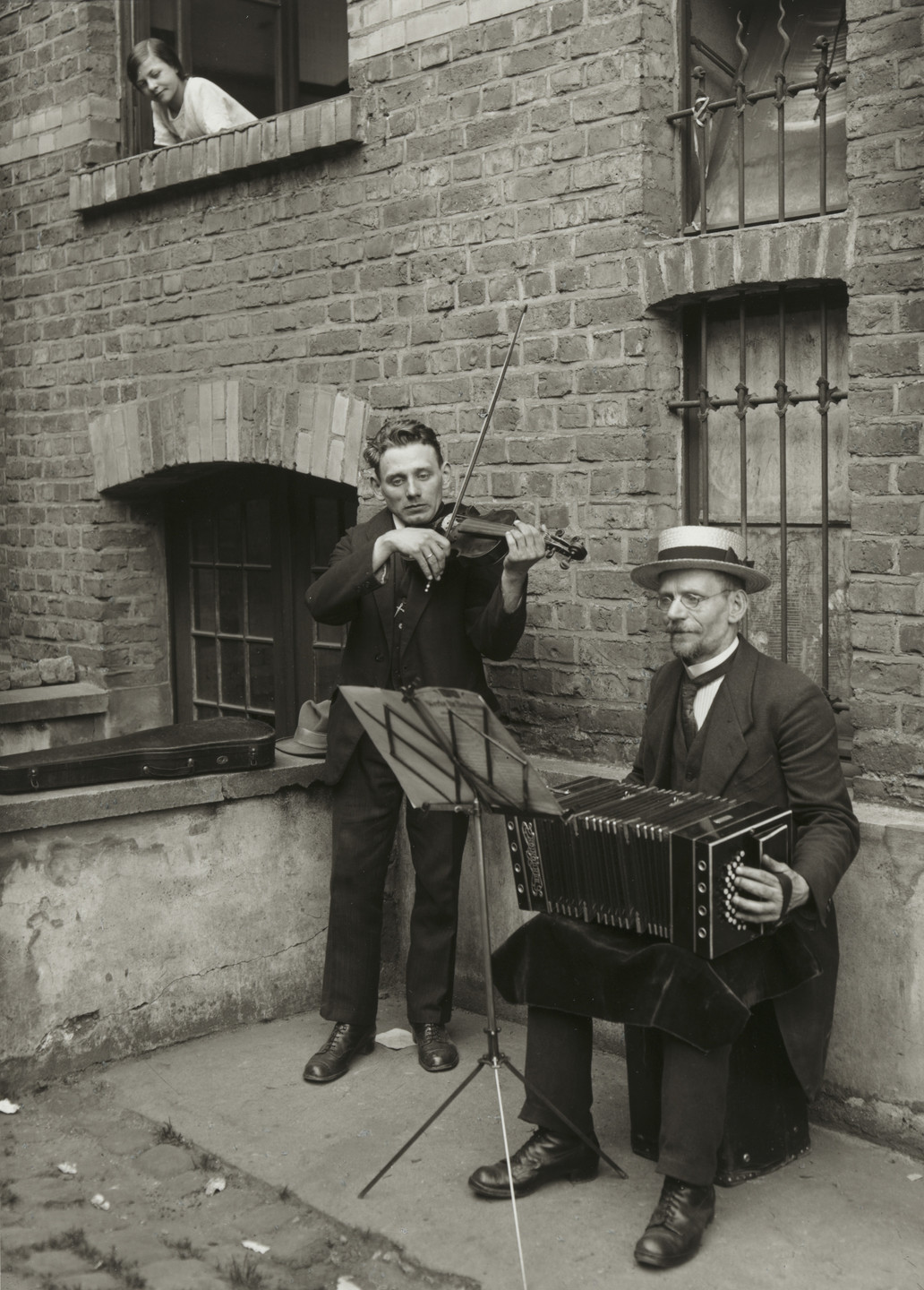 August Sander. Street Musicians. 1922-28 | MoMA