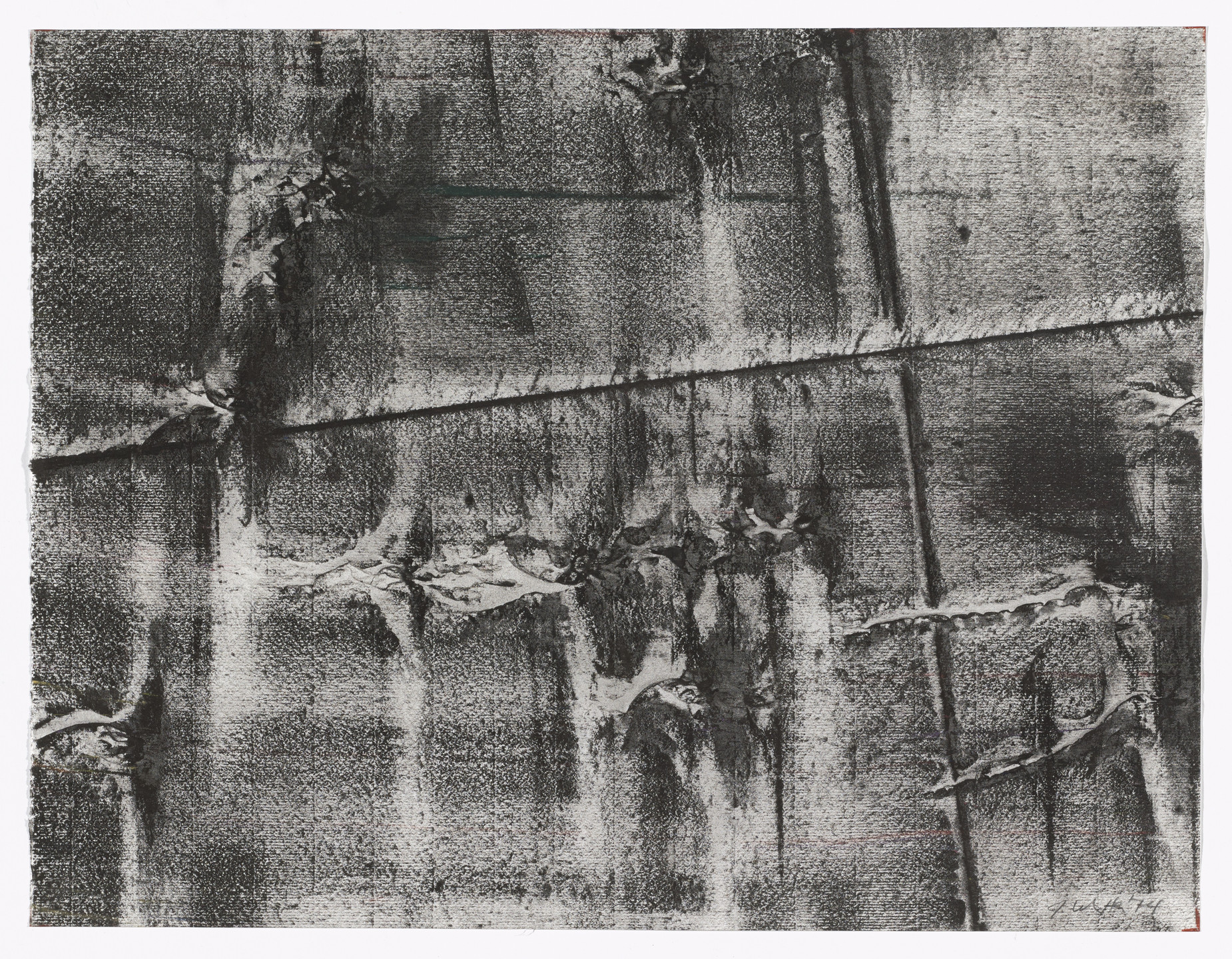 Jack Whitten. Broken Spaces #5. 1974 | MoMA