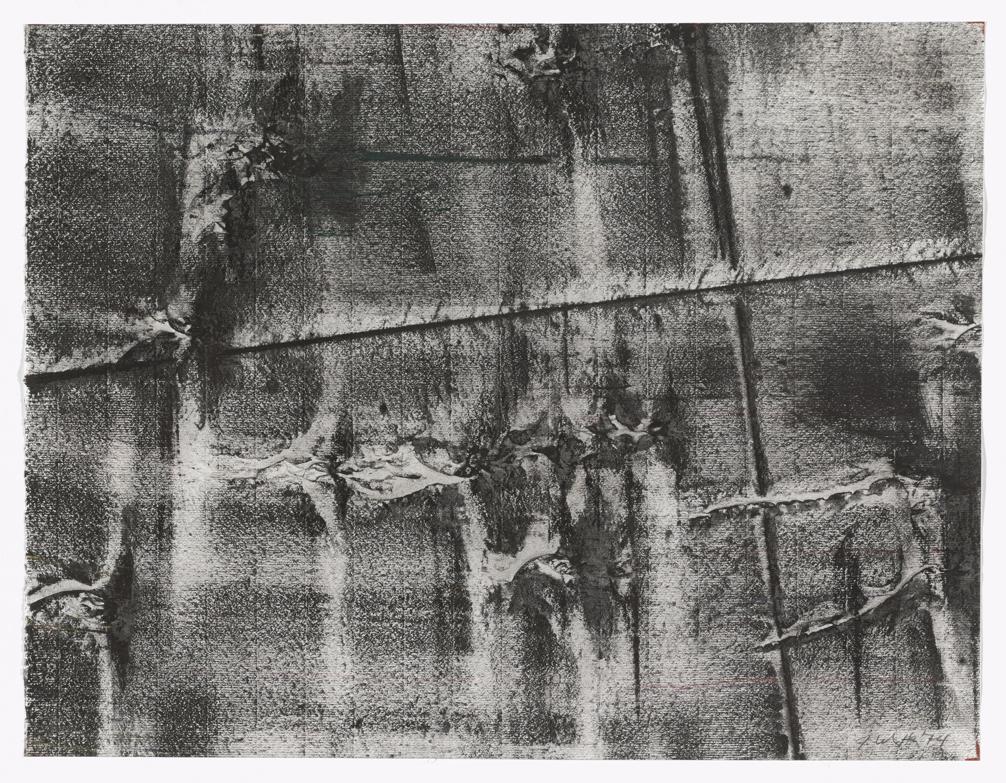 Jack Whitten. Broken Spaces #5. 1974 | MoMA