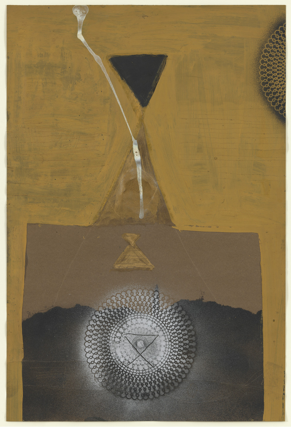 Munira Al-Kazi. Conception. 1962
