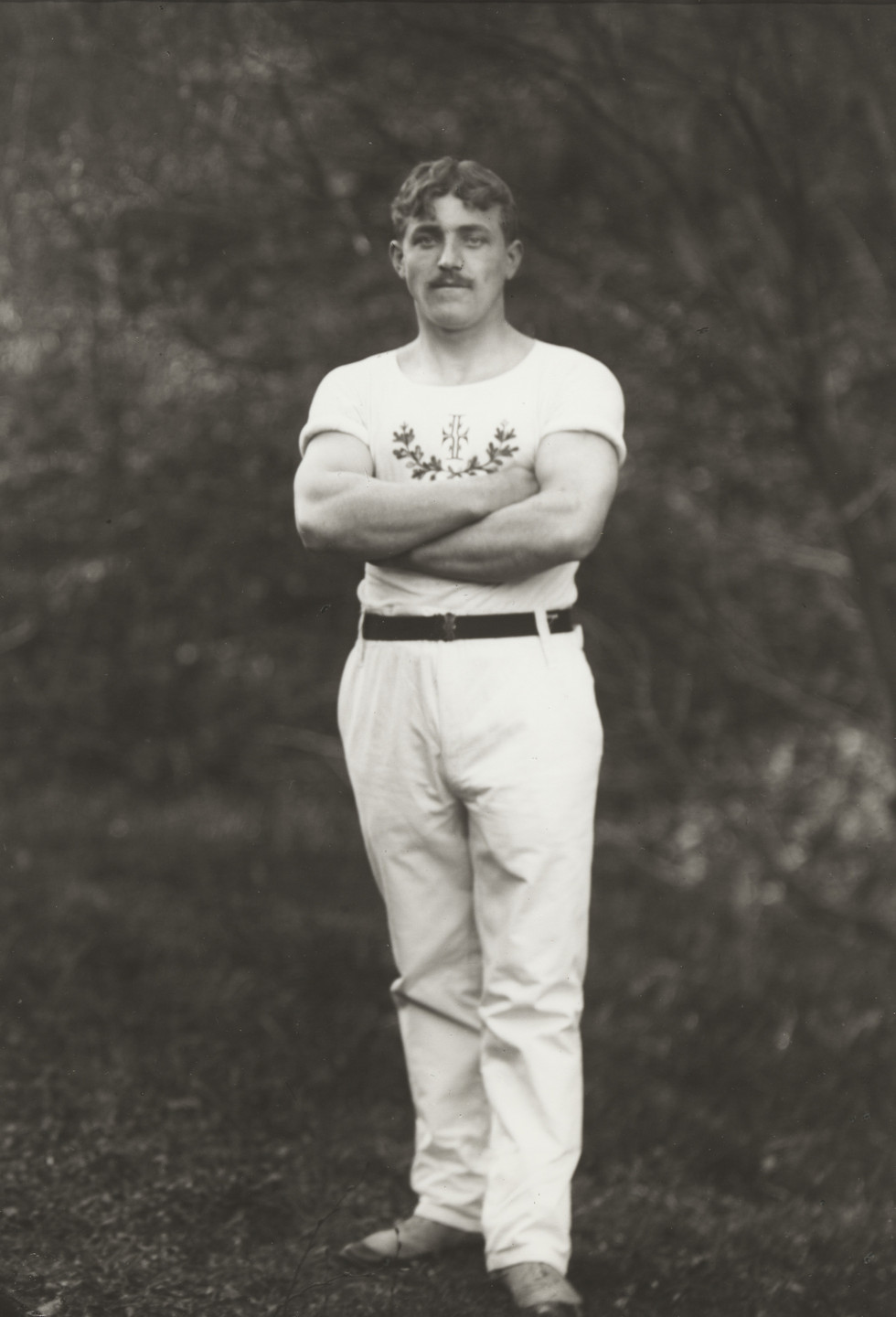 August Sander. Member of a Rural Gymnastics Club. 1912