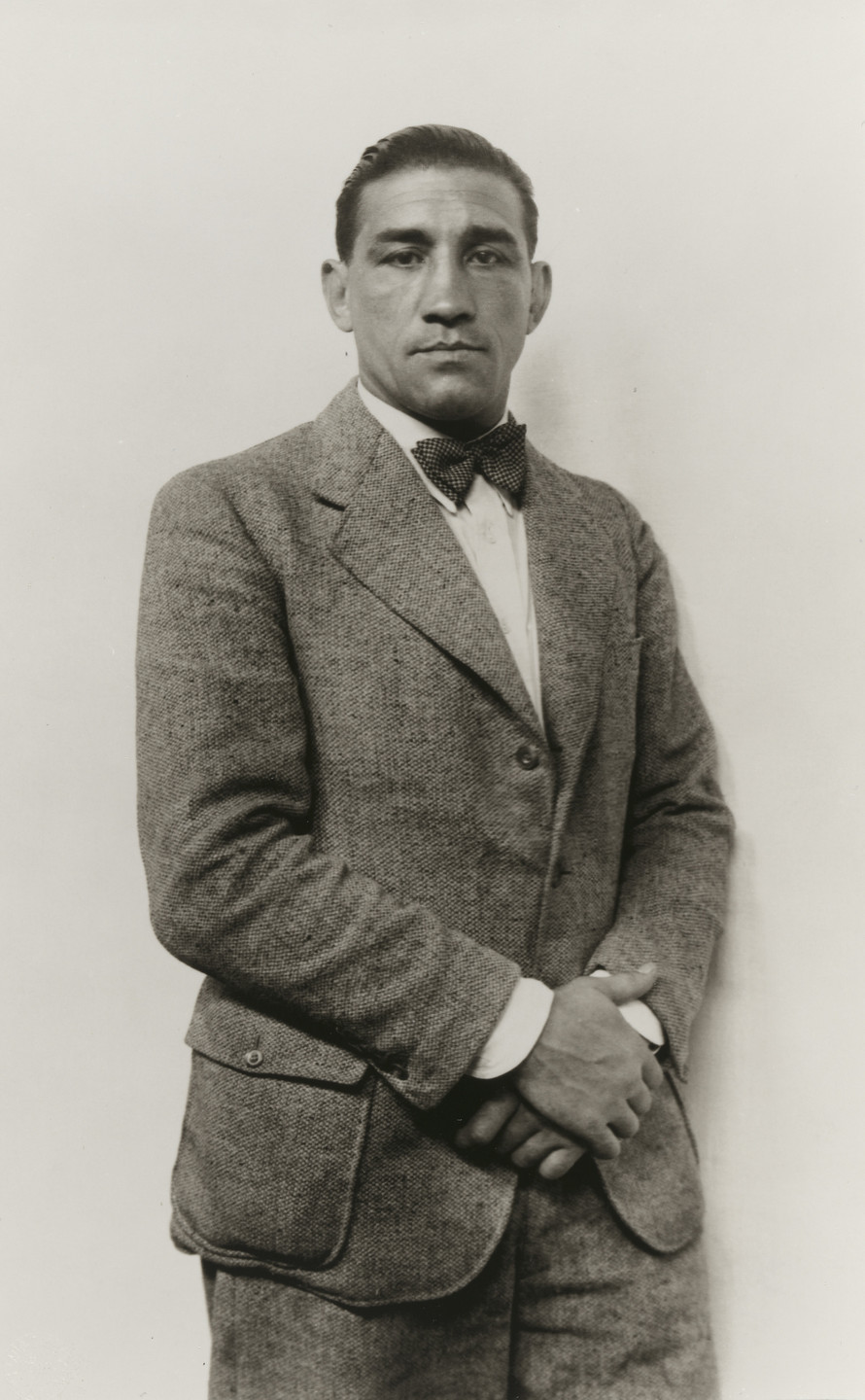August Sander. Boxer [Hein Domgörgen]. 1923