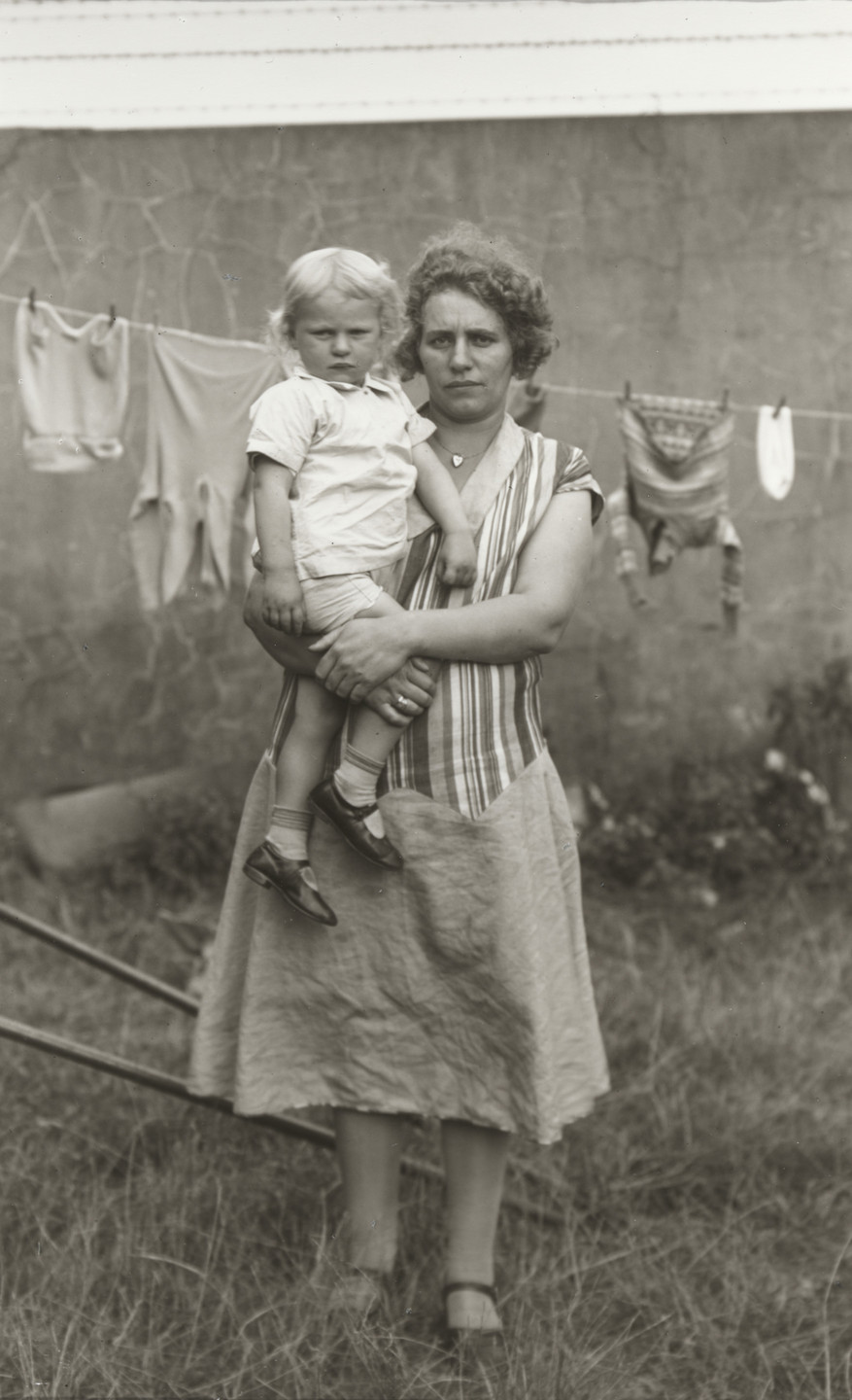 August Sander. Fairground Woman. c. 1930