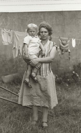 August Sander. Fairground Woman. c. 1930