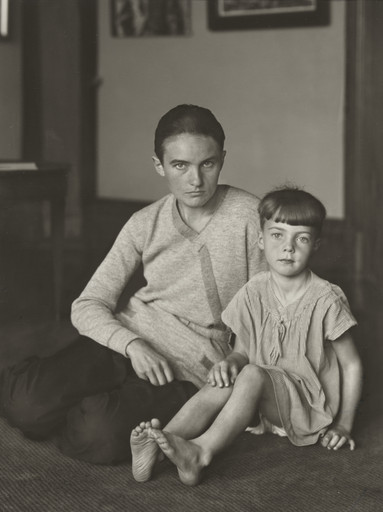 August Sander. Mother and Daughter [Helene Abelen with Daughter Josepha]. c. 1926