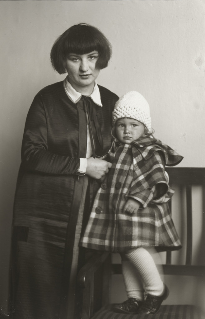 Mother and Daughter [Martha Dix with Daughter Nelly]