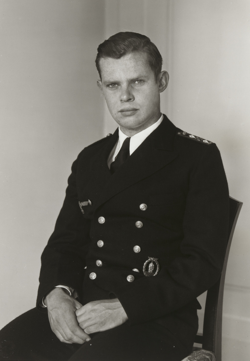 August Sander. Naval Officer. c. 1944