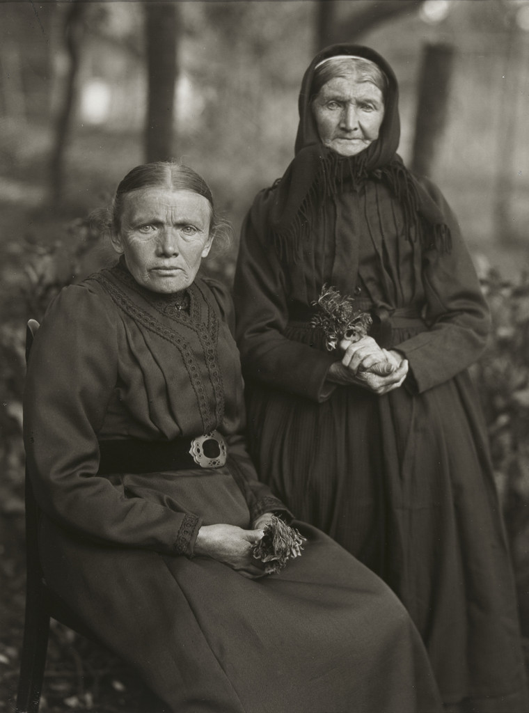 Mother and Daughter. Farmer’s Wife and Miner’s Wife, August Sander, 1912