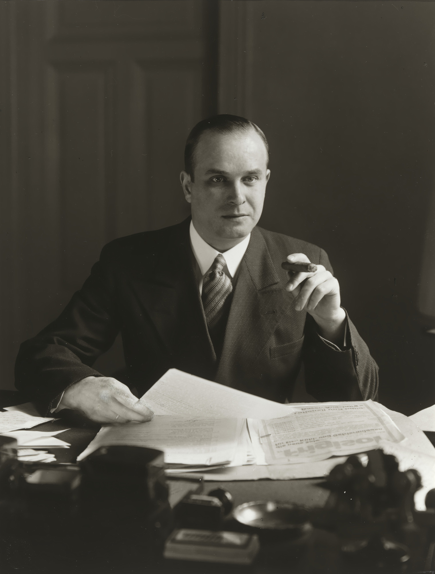 August Sander. Banker
