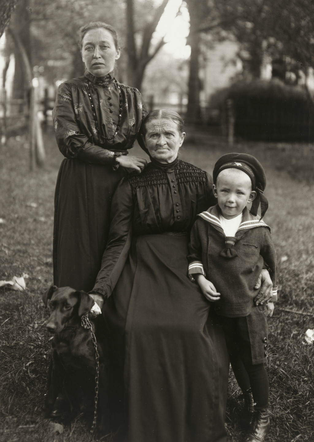 August Sander. Mother, Daughter and Grandson. c. 1920