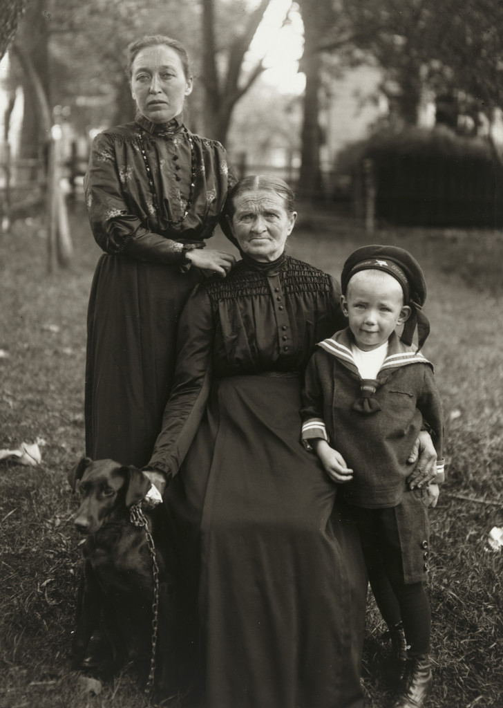 Mother, Daughter and Grandson