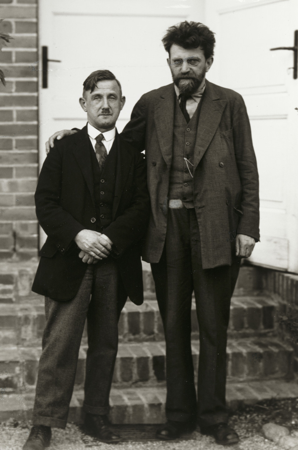 August Sander. Left-wing Revolutionaries [right Erich Mühsam]. 1929
