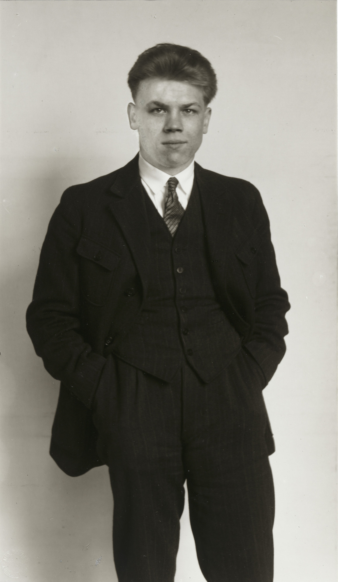 August Sander. Member of the KPD, Communist Party of Germany [Richard Creutzburg]