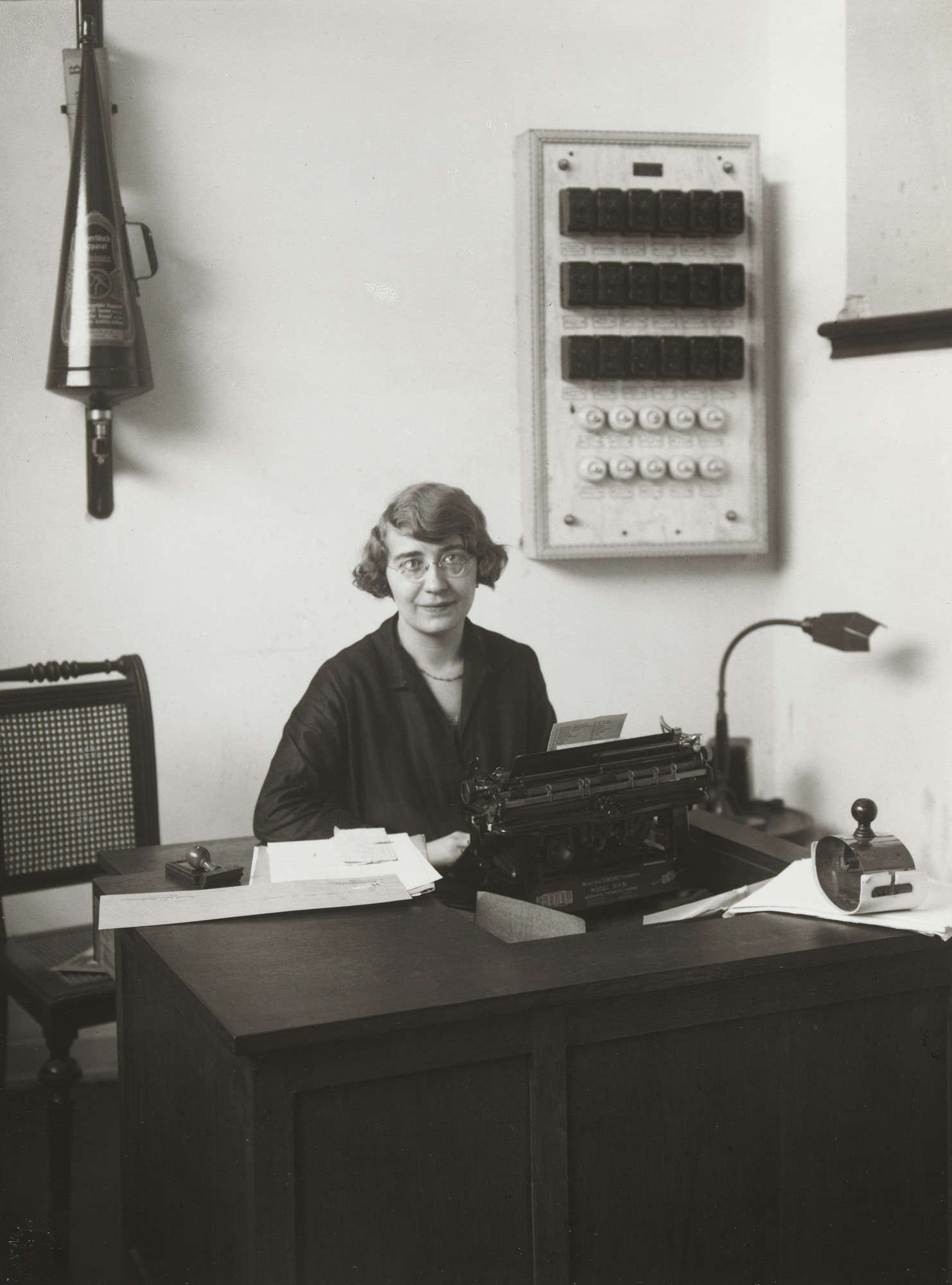 August Sander. Office Worker