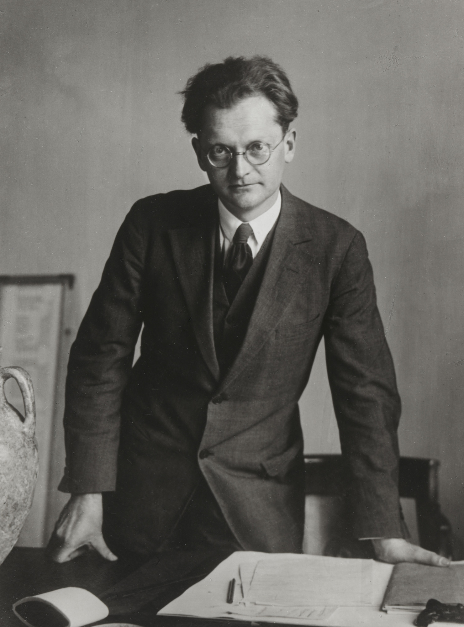 August Sander. Art Scholar [Karl With]
