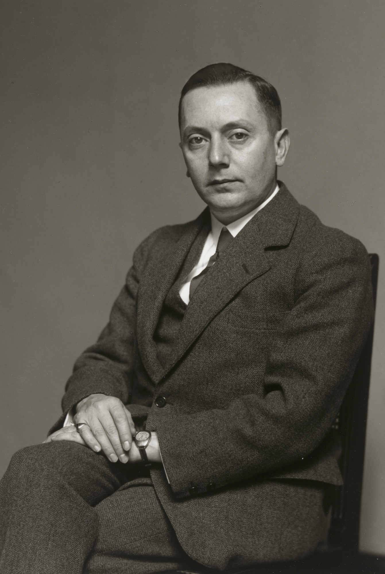 August Sander. Art Scholar [Hans-Friedrich Secker]