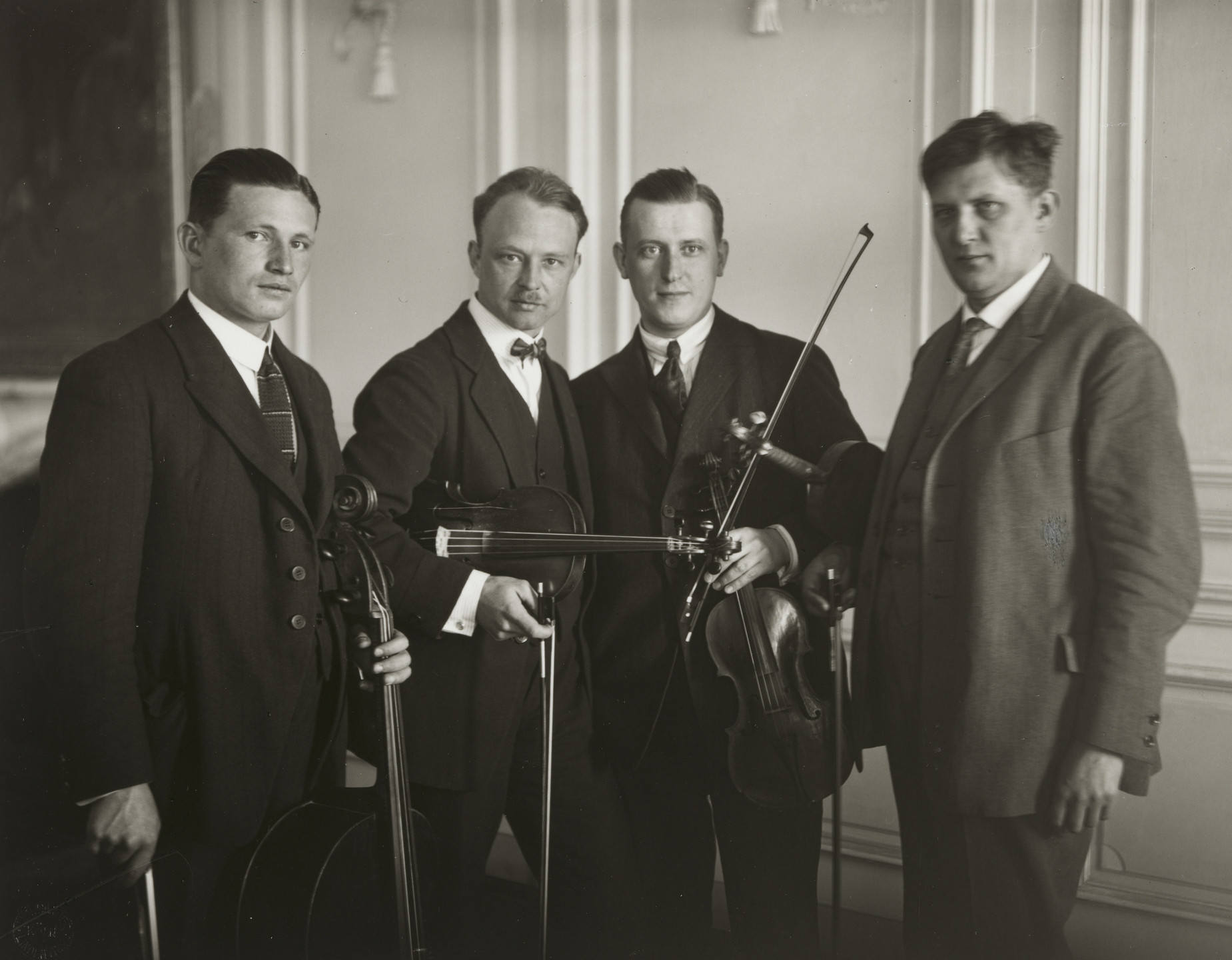 August Sander. Havemann String Quartet. c. 1923