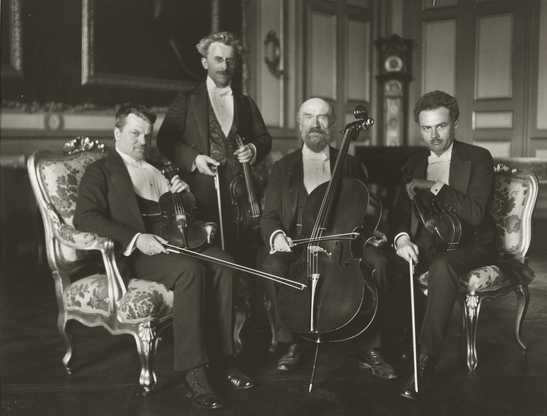August Sander. Gewandhaus Quartet. 1921