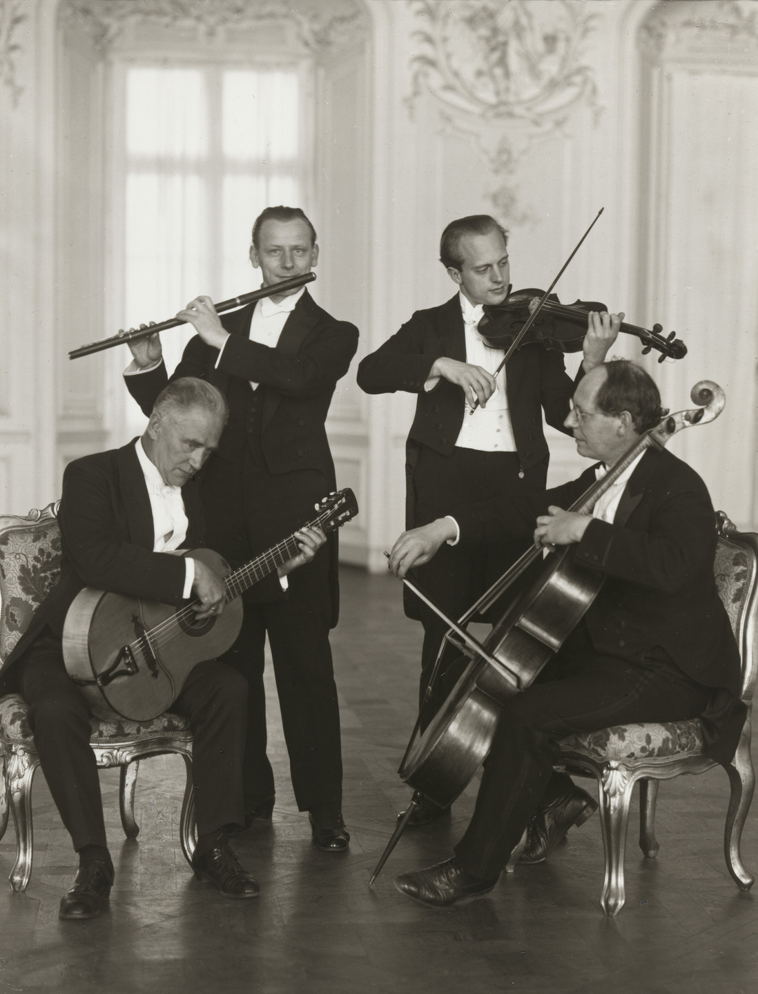 August Sander. Brühl Flute Quartet. 1925