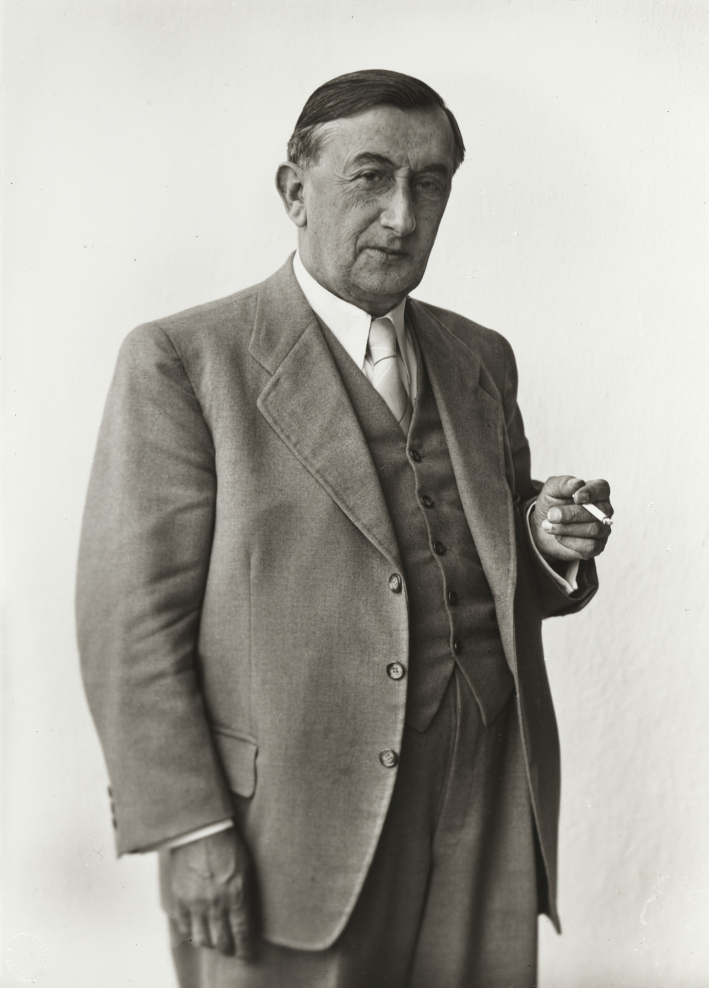 August Sander. Mayor of Cologne [Robert Görlinger]. 1954