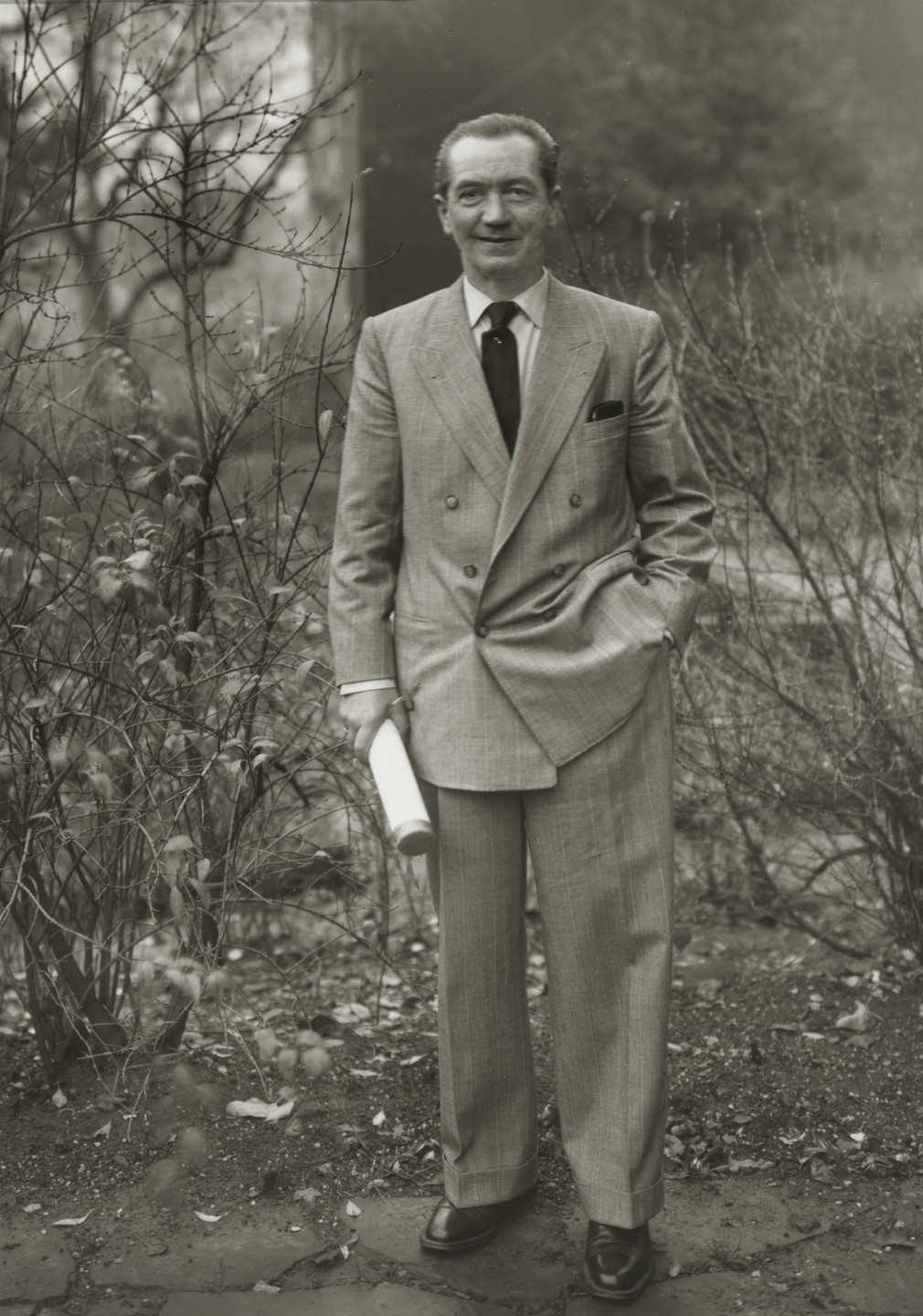 August Sander. Architect [Heinz Dickmann]. 1950-51